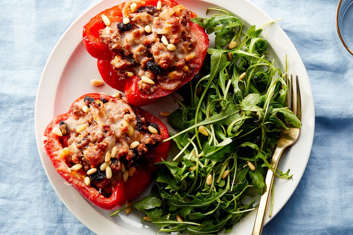 When Chef Giuseppe shares one of his nonna’s famous recipes, you know dinner is off to a delicious start. Grab a seat at his table with these Mediterranean Stuffed Peppers bit.ly/2K1xJbI