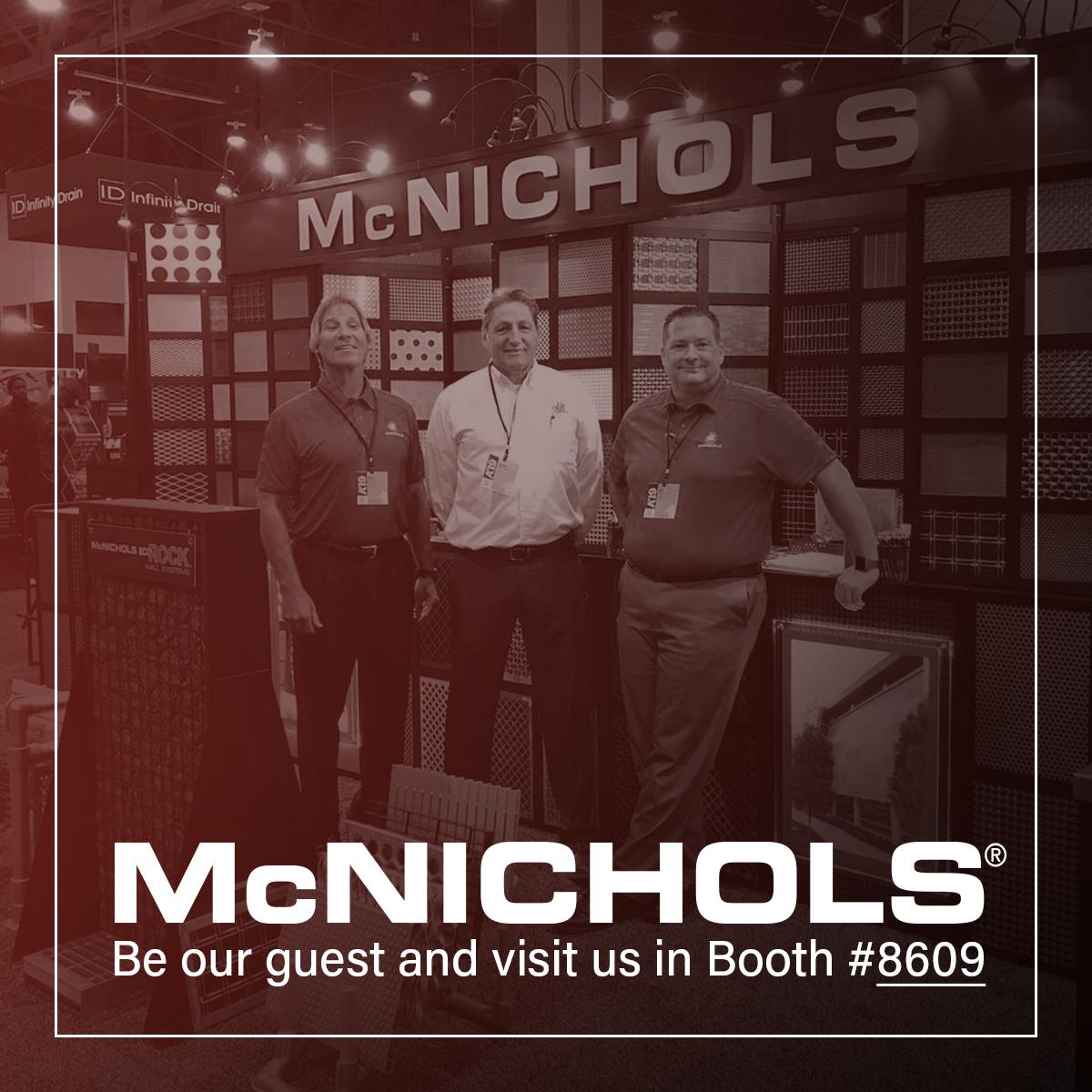 mcnicholsco's tweet photo. In town for the @AIANational conference in #LasVegas? We're at booth 8609. Stop by and say Hello! #A19 #architect #architecture #DesignConference19 #architects #conference #tradeshow #Vegas #convention #AIA19 #AIA2019 #A19CON https://t.co/7rrXcWpIua