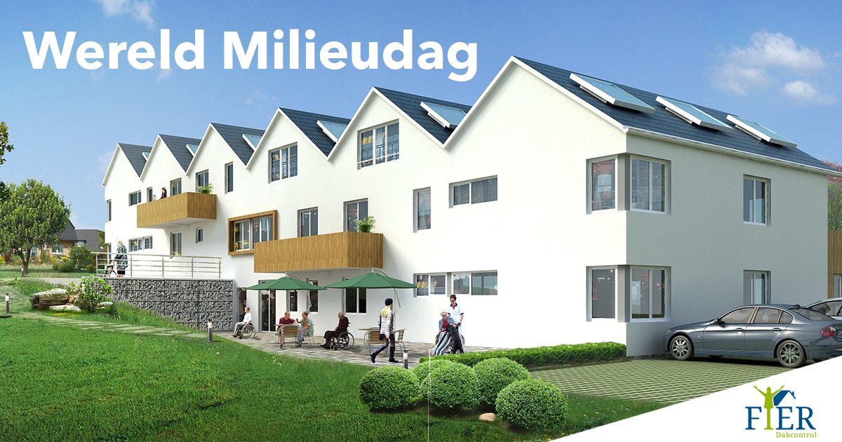 Wist jij dat het gisteren #Wereldmilieudag was? Een goed geïsoleerd dak is beter voor het milieu. Zo kun je met een goede isolatie en circulatie van het dak veel m3 gas besparen. Wil je meer weten? Neem dan contact met ons op! #duurzaamheid #dakgeluk #fierdakcontrol