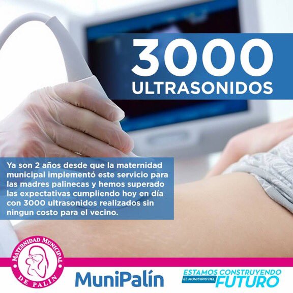 Munipalin's tweet photo. ::: Ya son 3000 ultrasonidos :::

El área de ultrasonidos es un servicio más de la Maternidad Municipal de Palín, servicio que se brinda desde el año 2017 y por supuesto, totalmente gratis a la población.

Municipalidad de Palín
Construyendo el municipio del futuro. https://t.co/goTBP7HK6l