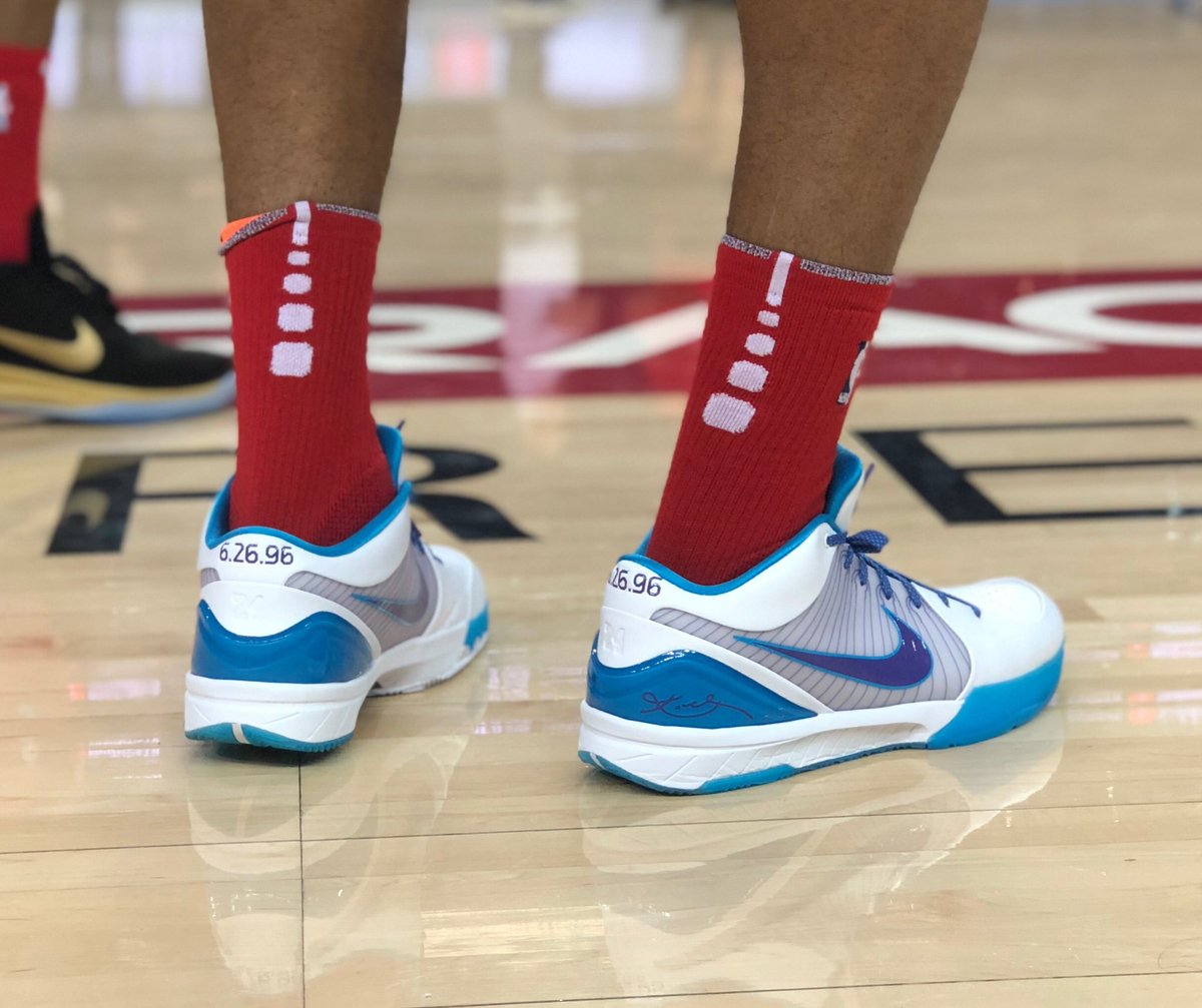 kobe 4 draft day on feet