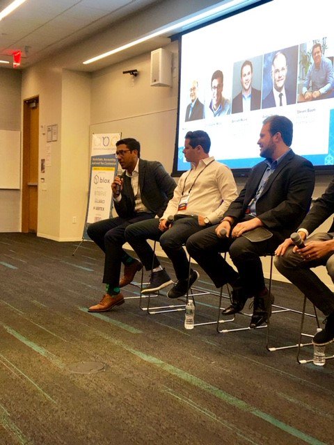 CentriConsult's tweet photo. Great panel discussion at the Blockchain, Accounting, Audit &amp; Tax Conference yesterday in NYC! Centri's Chris Mora spoke on the Auditing, Tokens, Miners, Exchanges and Wallets panel. @acctblockchain #ABCconf2019 #blockchain #audit https://t.co/OudeBhcgHZ