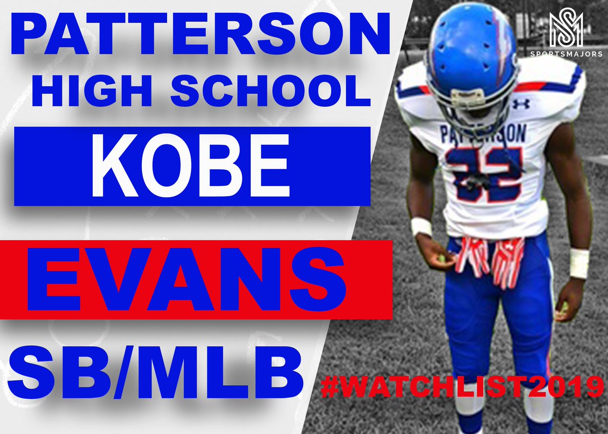 SportsMajors's tweet photo. 🔥🏈SportsMajors Baltimore Area High School Football #WatchList2019 @Clipper_fb SB/MLB Kobe Evans https://t.co/XYtmWI6M58 🔥🏈 https://t.co/H4WOHBSJFB