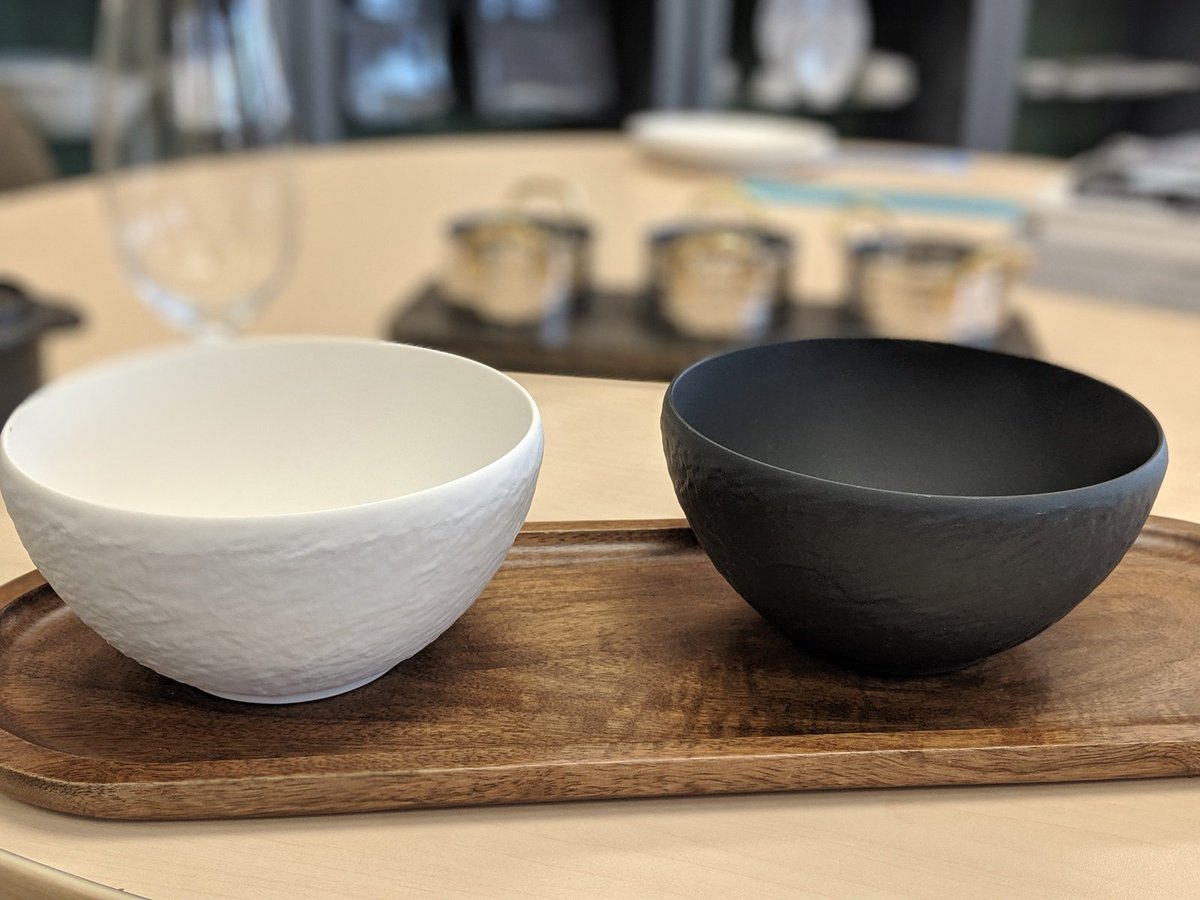 tblewrsolutions's tweet photo. New @VilleroyandBoch The Rock Slate and Glacier White. Organic, natural slate reproduction on a commercial porcelain, food safe bowls and plates.
In stock at TWS https://t.co/qK7VkZslKN