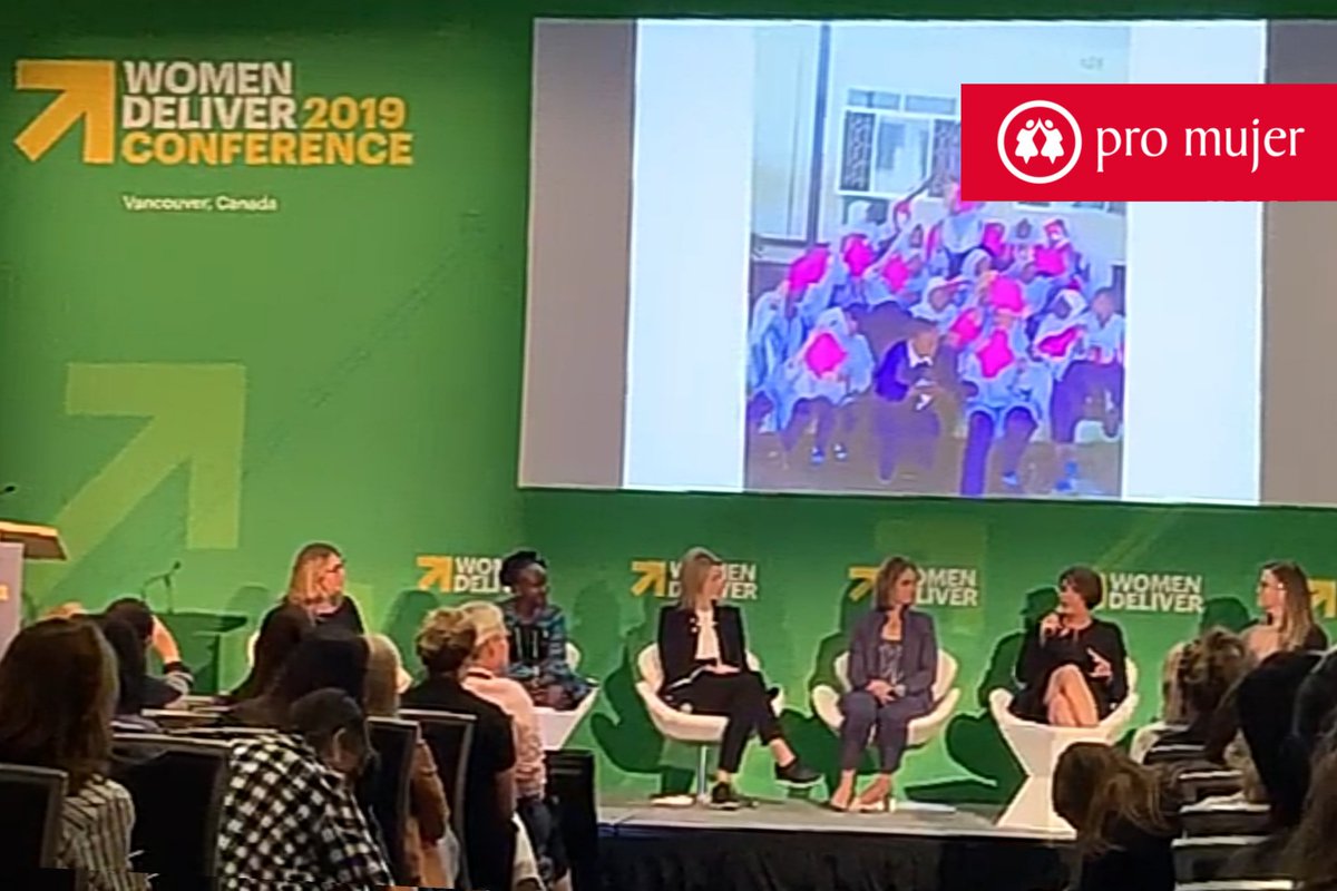promujer's tweet photo. BIG ANNOUNCEMENT!! Pro Mujer is thrilled to announce that we are officially incorporating a gender smart strategy to our organization. #WD2019 #LatinasDeliver #WD2019Latinas @WomenDeliver https://t.co/eij0SPjHTi