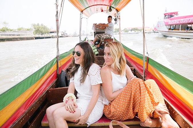 LaurenConrad's tweet photo. A few favorite photos of me and my forever travel buddy and this week’s @afafpod guest, @HannahSkvarla of @TheLittleMarket: https://t.co/zPM5PbDQ9x :-) https://t.co/8GDlx2GgKP