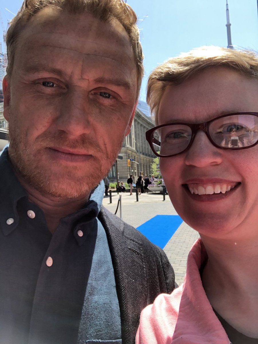 bodielascolina's tweet photo. Today was a good day 🤗🤗🤗 #CTVUpfronts #toronto https://t.co/wHPxrLdXoR