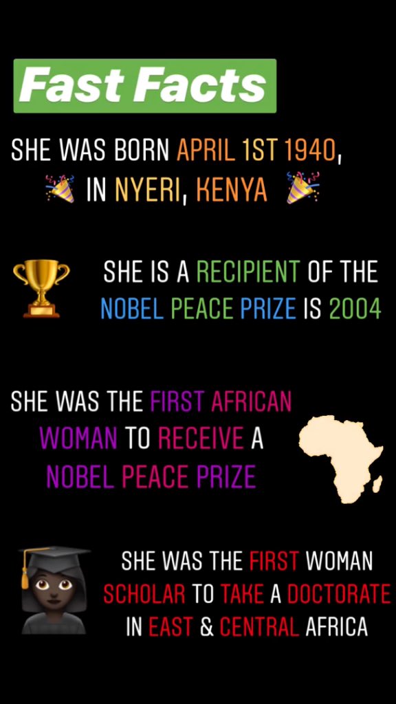 stpatsecoteam's tweet photo. Our environmentalist of the month for June is @WangariMaathai 🌍 A Kenyan environmentalist and humanitarian she founded the @GreenBeltMovmnt Read up more here: https://t.co/FnOYUtBTZN https://t.co/iRnXyxxo2T