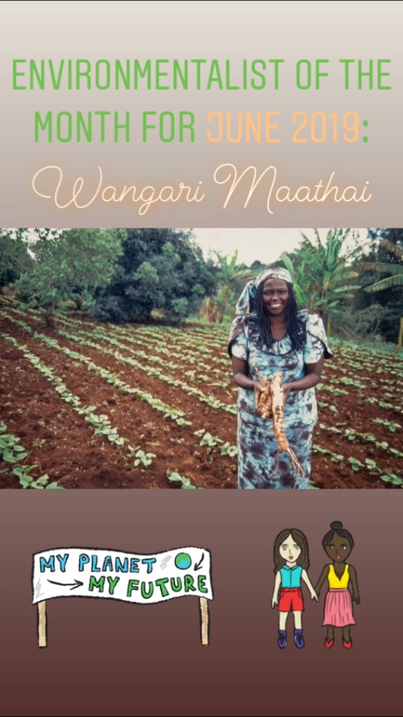 stpatsecoteam's tweet photo. Our environmentalist of the month for June is @WangariMaathai 🌍 A Kenyan environmentalist and humanitarian she founded the @GreenBeltMovmnt Read up more here: https://t.co/FnOYUtBTZN https://t.co/iRnXyxxo2T