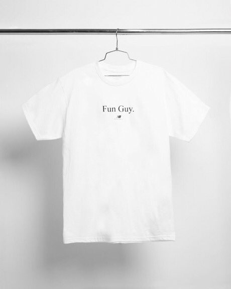 new balance fun guy t shirts