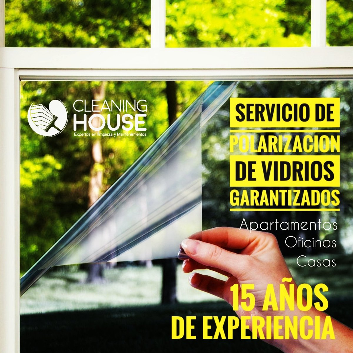 CleaningHouseSa's tweet photo. Nuestros servicios en mantenimiento proporcionan soluciones significativas que generan bienestar, Nosotros somos expertos en instalacion de POLARIZADOS, VINILOS, DEMARCACIONES, DECORACIÓN GRAFICA , Pregunte por nuestros precios llamando al Contactos: 3013233880. https://t.co/KpSTXGtYak