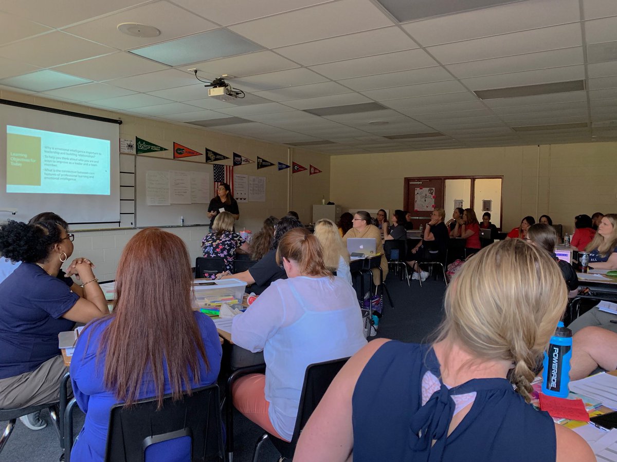 Learning about our Emotional IQ from Mrs. Tellez.