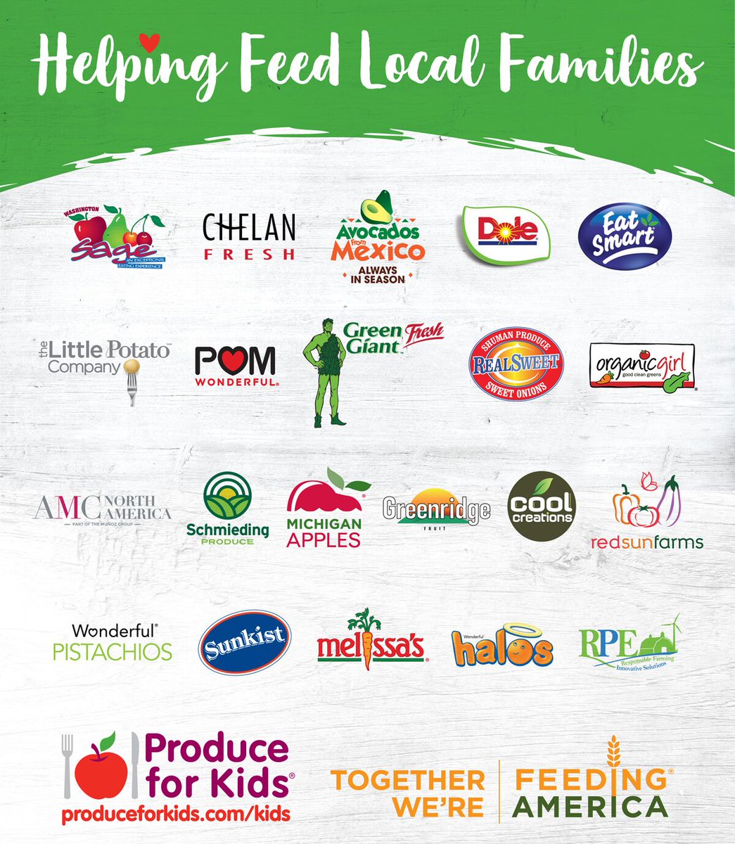 Shop these brands at your local Harps stores to help support Feeding America! <a href="/produceforkids/">Produce for Kids</a> #produceforkids #sponsored #givingback