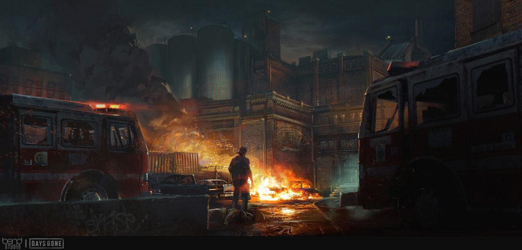 ArtStationHQ's tweet photo. The stellar art team at @BendStudio have just unveiled some awesome #DaysGone artwork in the latest ArtStation #ArtBlast! Check it out here: https://t.co/bAaUa5pkHw https://t.co/ojI229viQV