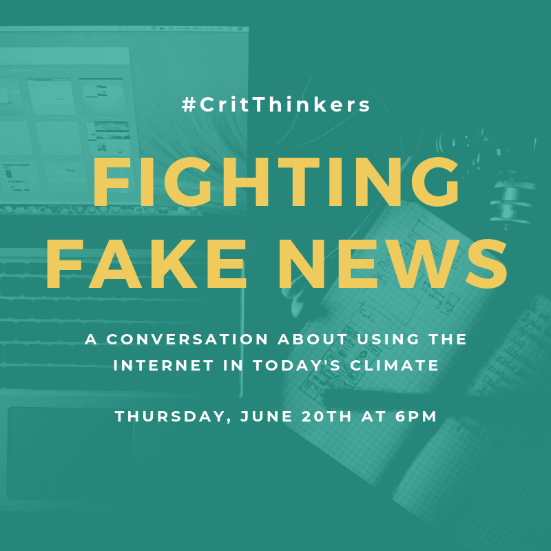 onjkang's tweet photo. Please join us for a #TweetChat to teach students to fight fake news. #LoyolaET #edtech #CritThinkers https://t.co/y8V37o8WIn