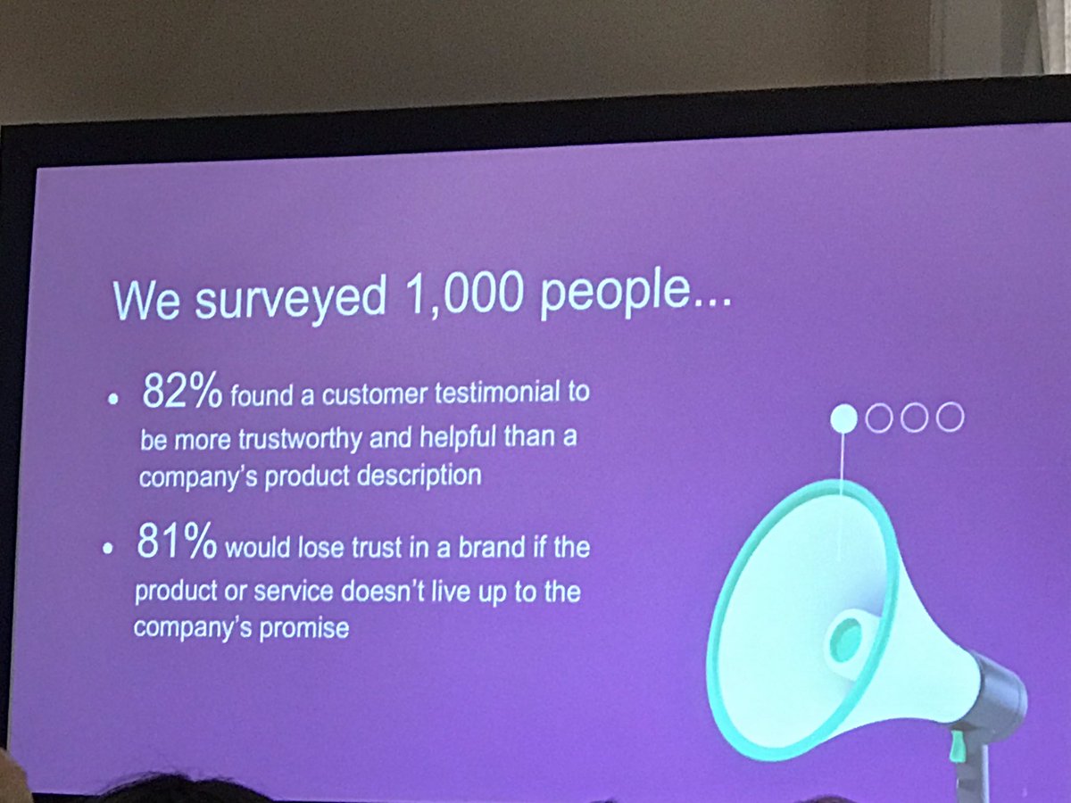 erikawg's tweet image. Buyer trust is at an all-time low. So what works to build trust? Via #curiosityconference #surveymonkey #chicago