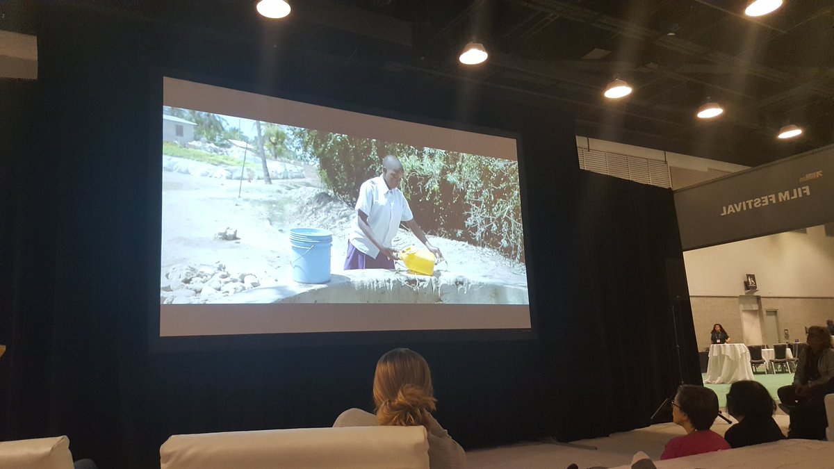 VSOPeople's tweet photo. #TABUFILM by @VSOTanzania filmed by @VSO_Intl film maker @JustinSpray1 is screened now....i love the audience engagement...#Tabufilm reminds us to take prompt actions to end #teenagepregnancy #wd2019 #filmfestival https://t.co/4jknrVoJRY