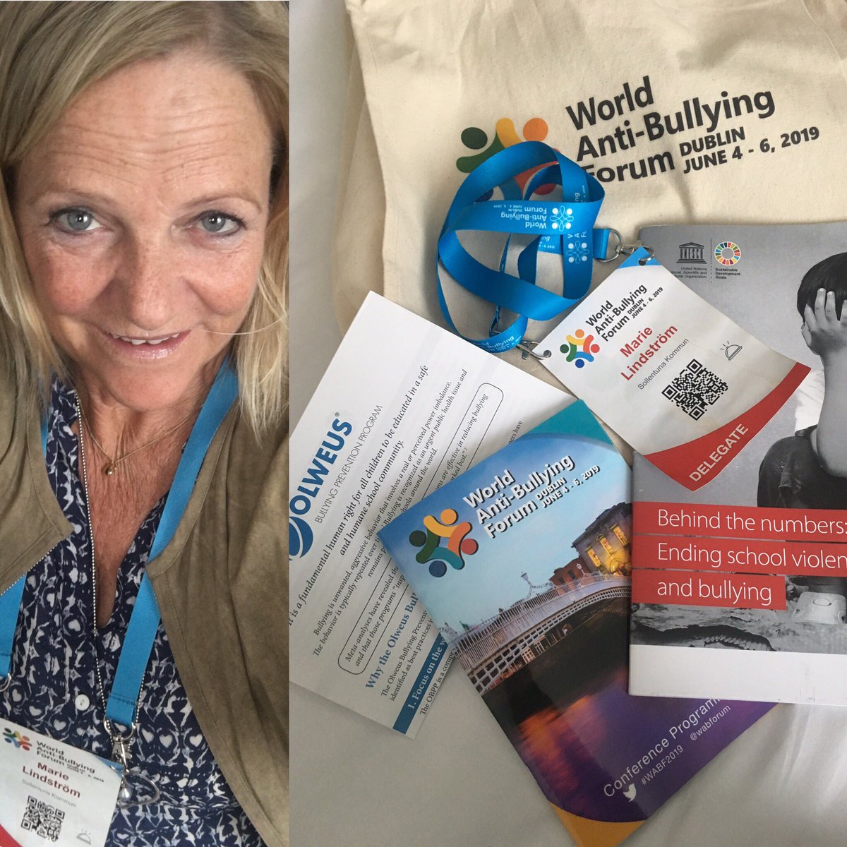 Givande dagar på WorldAnti BullyingForum2019 i Dublin. Tagit del av de senaste om mobbning av världsledande forskare. Olweusprogrammet håller måttet! Tänk om flera kommuner i Sverige kunde arbeta med det som vi gör i Sollentuna-många barn skulle slippa mobbning!#solskol#olweus#