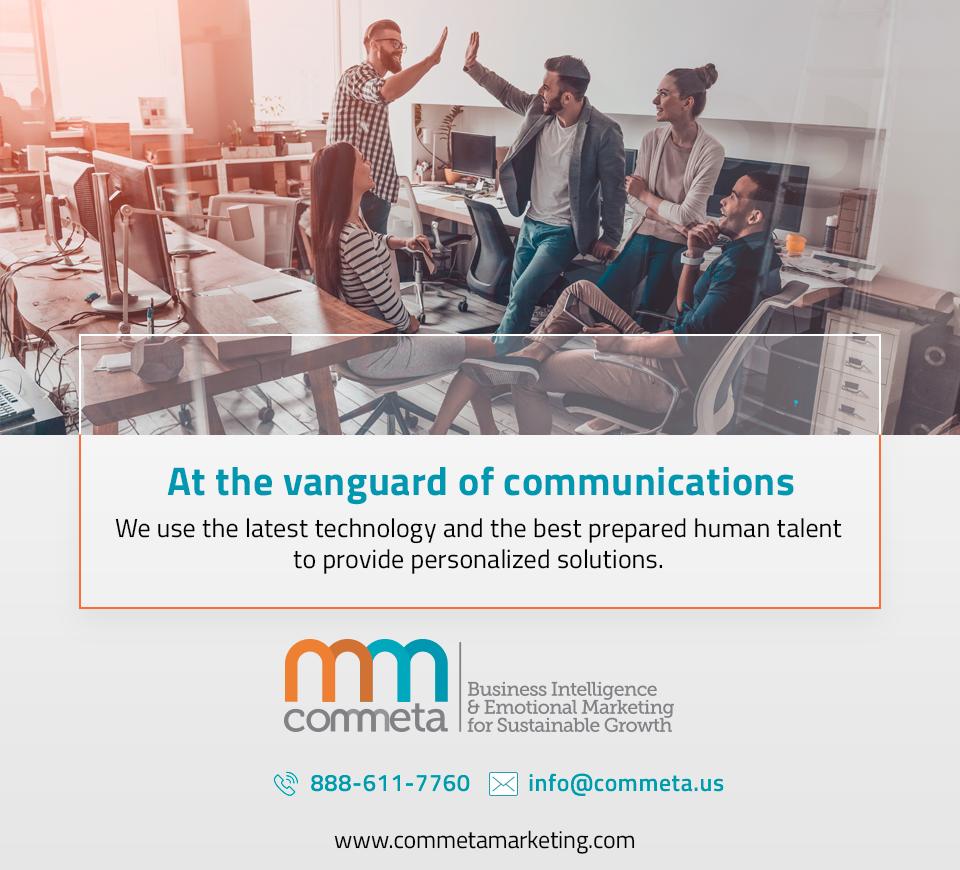 commetamarkting's tweet photo. ๐ We guide our customers through the emerging and dynamic Hispanic markets through a smooth market penetration.
Contact Us: โ๏ธ 1-888-611-7760
#CommetaMarketing #StrategicPlanning #MulticulturalMarketing #HispanicAudiences https://t.co/yCGPkaV7Kw