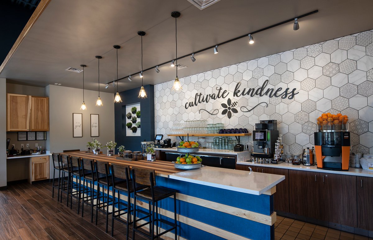 SPT Architecture (@sptarch) on Twitter photo Take a peek at the new <a href="/HomeGrownICT/">HomeGrownWichita</a> at Bradley Fair! The 4,440 SF breakfast/lunch restaurant features HomeGrown’s signature interior design – modern farmhouse with a twist! The SPT team: Rebecca Gates, Mike Decker & Renae Slusser! ©Randy Tobias Photography. All rights reserved. Take a peek at the new <a href="/HomeGrownICT/">HomeGrownWichita</a> at Bradley Fair! The 4,440 SF breakfast/lunch restaurant features HomeGrown’s signature interior design – modern farmhouse with a twist! The SPT team: Rebecca Gates, Mike Decker & Renae Slusser! ©Randy Tobias Photography. All rights reserved.