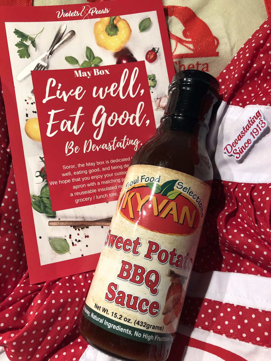 KYVAN82's tweet image. Guess what we are about to cook tonight?! Did you know our co owner @IamDelta3 is a member of @dstinc1913 She’s excited to get her hands on this #VioletsandPearls subscription box and to try some of her Soror @AbsolutelyQuad cook book recipes. Their products are available online.