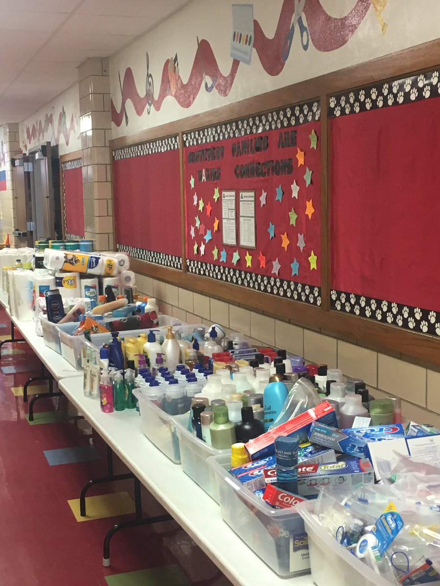 Wilding6Sarah's tweet photo. Ready for our “free sale” tomorrow 10-7 at Southwest to help families hit by the tornado and flooding.  My heart is full and so is the gym!  #jcstrong  #strongertogether https://t.co/HmGKXQRTYg