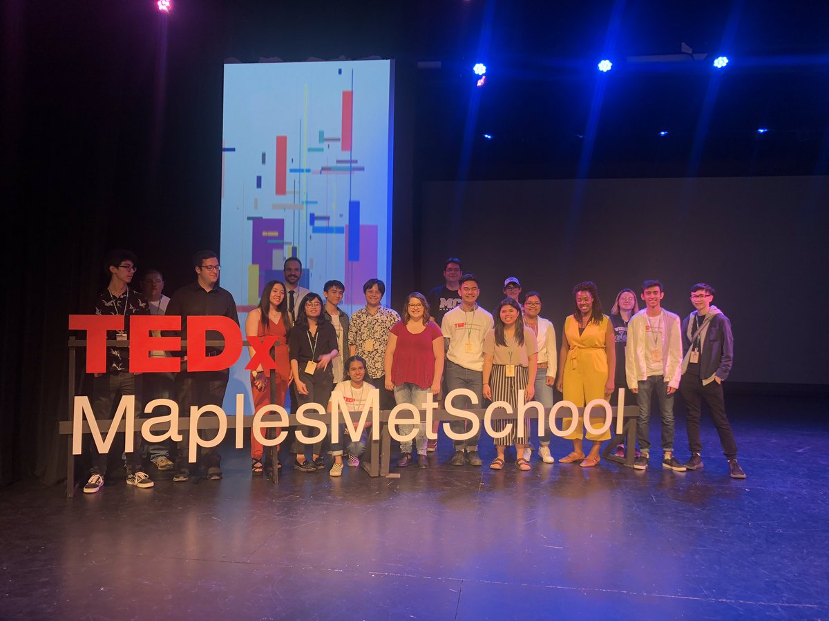 TEDx Maples Met tweet media