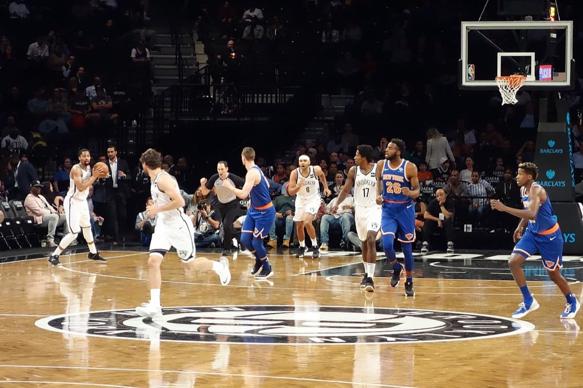 trendsperiod's tweet photo. The Nets finally got their own first-round pick for the first time since 2013 #allencrabbe #kyrie #TaureanPrince #thenets https://t.co/kEbqIxttVd https://t.co/EVAKzn2t3d
