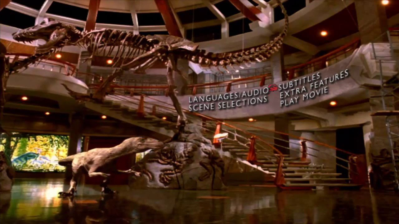 Everything Jurassic Park This Was The Main Menu On The Uk Dvd Release Of Jurassic Park Back In 05 I Ve Always Been Fond Of This And How Unique It Is