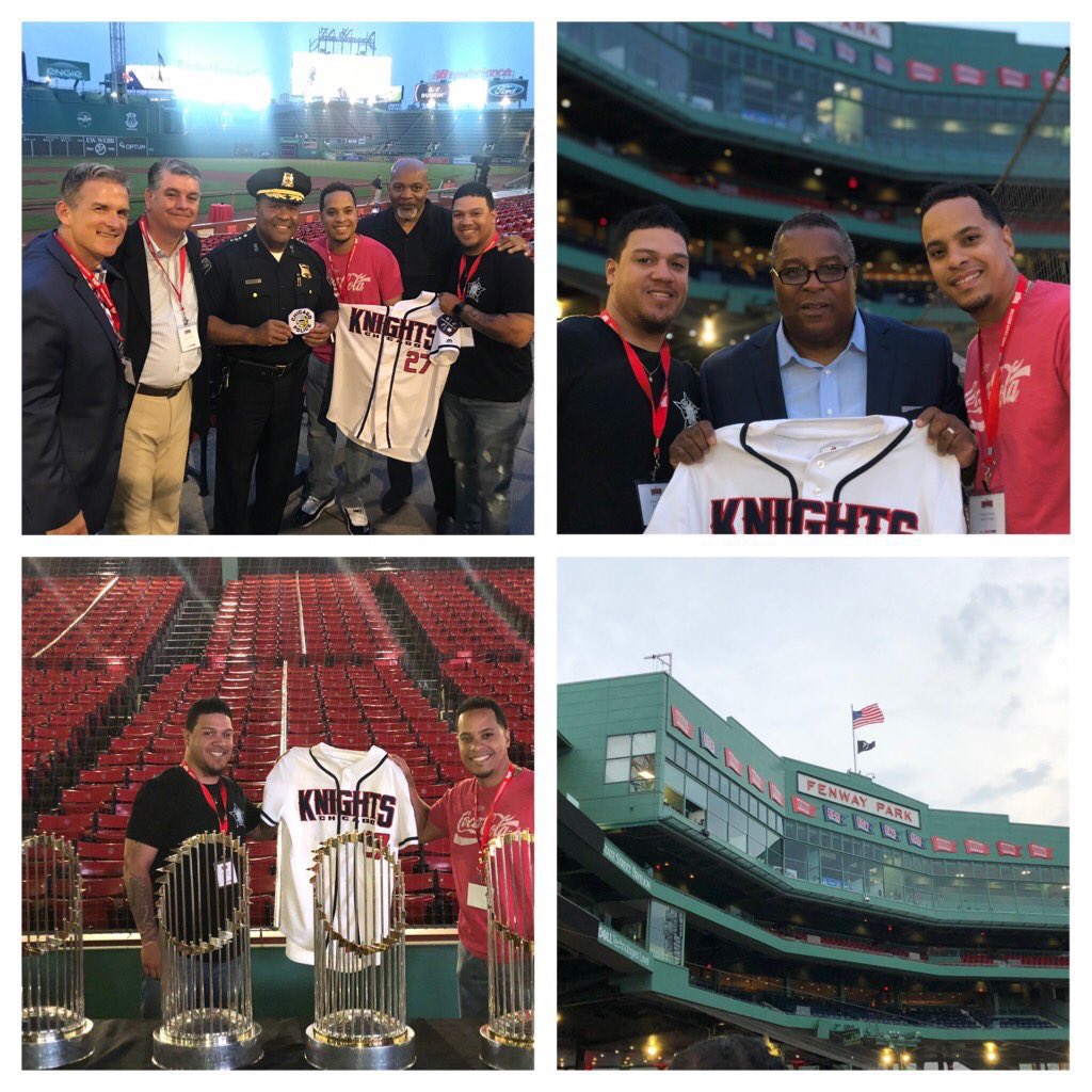 CPDKnights's tweet photo. The Knights and The BASE Chicago yesterday at Boston Red Sox Fenway Park inspiring and giving back to the community! Knights are extremely thankful to be apart of this amazing organization! Great things to come!
#BaseChicago #OurYouth #Mentors #RedSox #Fenway #MakingaDifference https://t.co/N5qQaouHHq