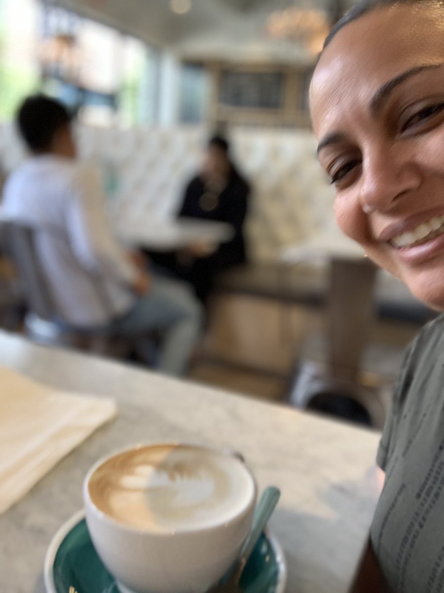 Latte time at Sweet Paris #TWEHowl #TWEsummerfun #coffeeselfie