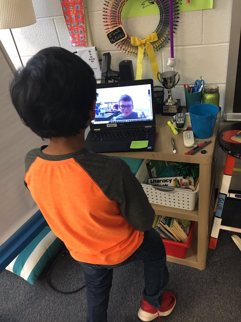WollnyWonders's tweet photo. We had so much fun meeting our pen pals from Virginia Beach today via Google Hangout! @stavajbd @oakhilles 📫📝 https://t.co/tidHch9tgu