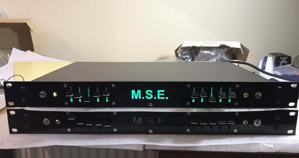 martinsnooks's tweet photo. Finished building 2x Custom - Dual Remote EQ’s https://t.co/EhrPuSuBAX