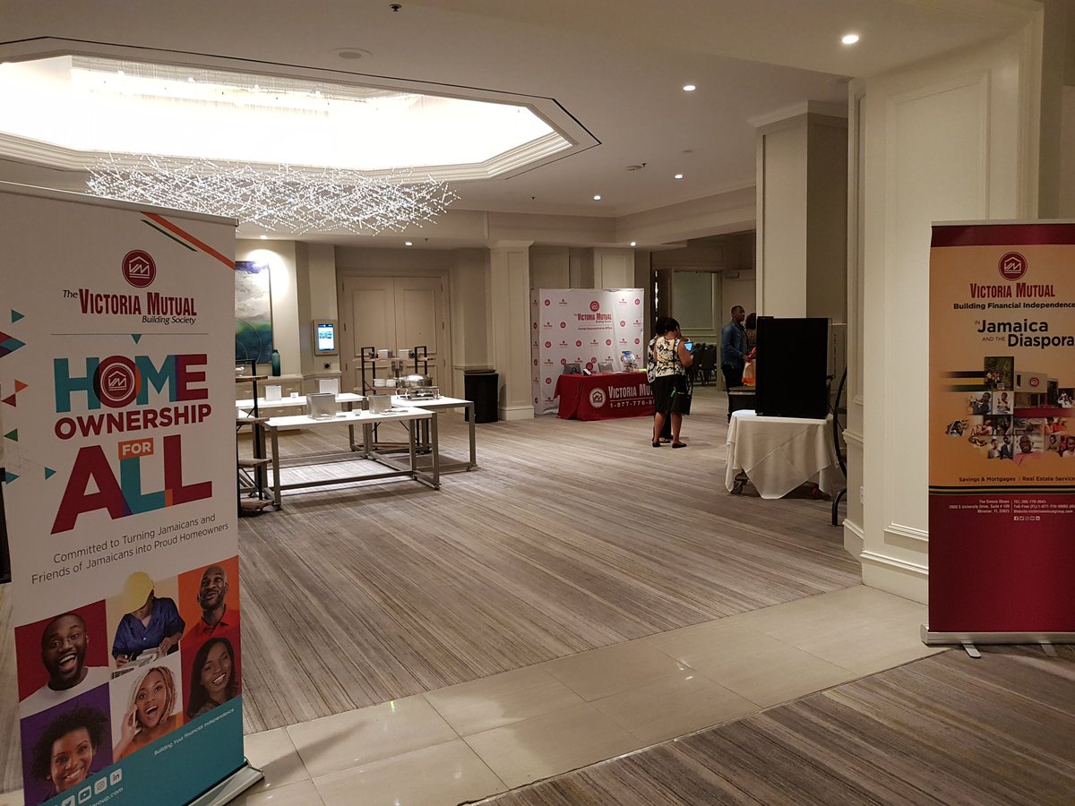 VMBS_UK's tweet photo. #Atlanta all set and ready to go for the @VictoriaMutual Home Buyers Series. #Jamaicanpropertyacquisition #homeownership https://t.co/uzWUn3GhsC