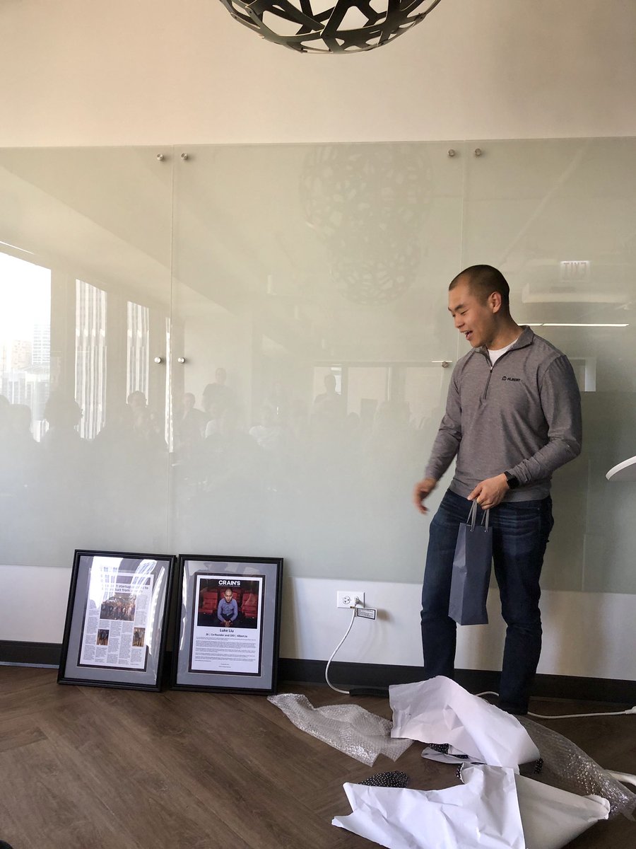learnwithalbert's tweet photo. Happy five-year #anniversary to our CEO, @LukeTLiu π #learnwithAlbert https://t.co/4kDWNMWafr