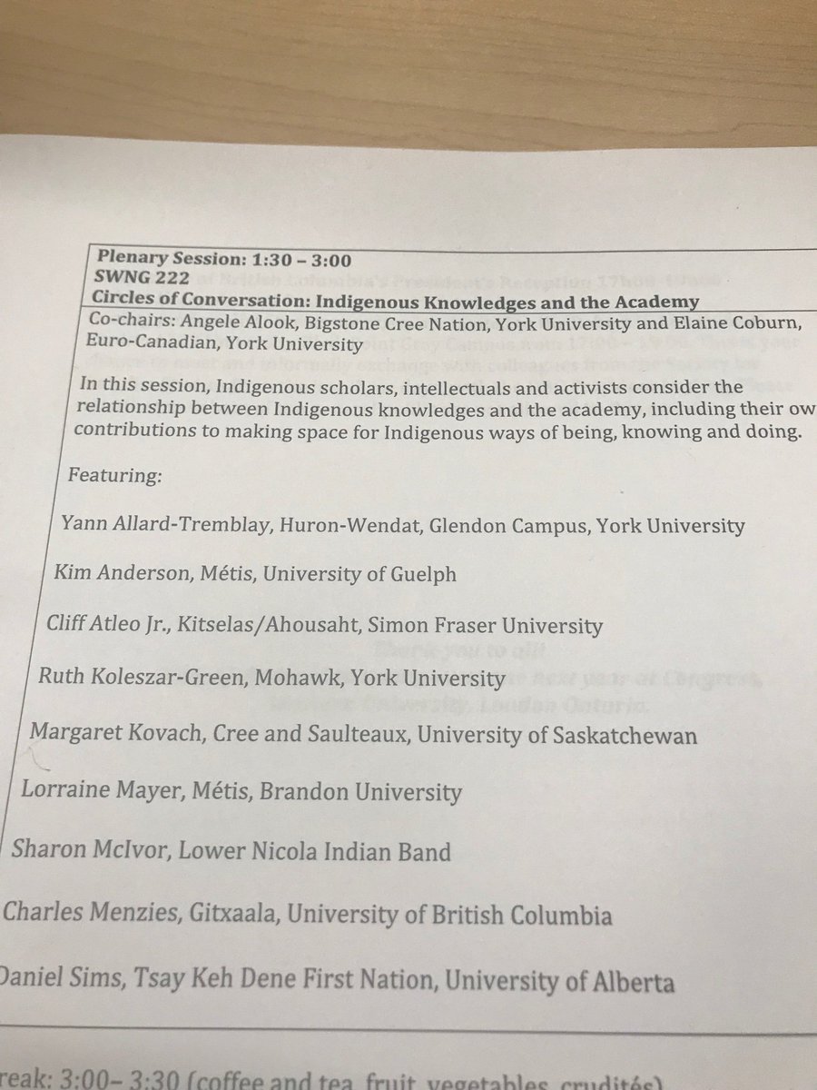 _amcontreras's tweet image. Plenary session Society for Socialist Studies @SSHRC_CRSH Congress #Indigenousknowledge and the Academia #systemsofknowledge #reconciliation Indigenous knowledge was here long before Western academia