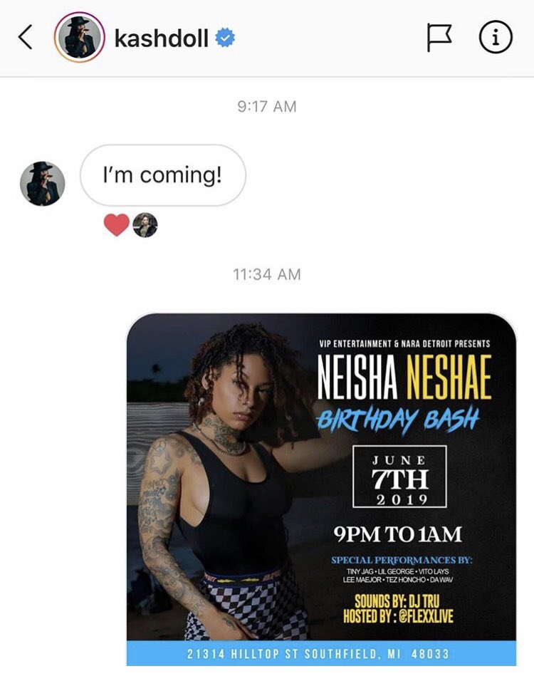vip__ent's tweet photo. @kashdoll will be at the party tomorrow you don’t want to miss  @NeishaNeshae birthday bash powered by @vip__ent https://t.co/5s0EYnGltR
