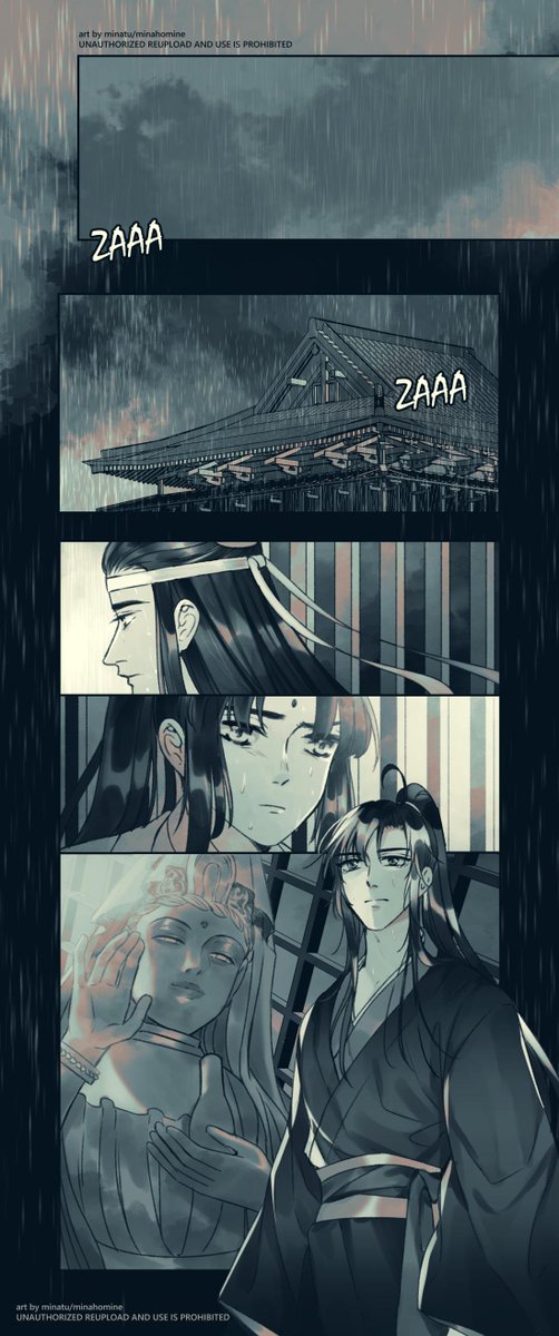 minahomine's tweet photo. Guanyin Temple Confession (1/2)

- Text based on EXR t/l
- stock photo used for Guanyin reference, apologize if mistakes were made!
- JP model for the temple since CSP doesn't have a CN one, I'm so sorry TT
- please enjoy and do not repost (RT ok), thank u!

#MoDaoZuShi #魔道祖师 https://t.co/XM9dSwMlKa