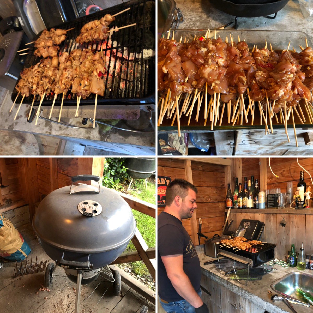 me_nouky's tweet photo. Voorbereiding ACT team #Roparun #sateh #bbq #indo #indofood #altijdgoed https://t.co/02pRpj9QxK