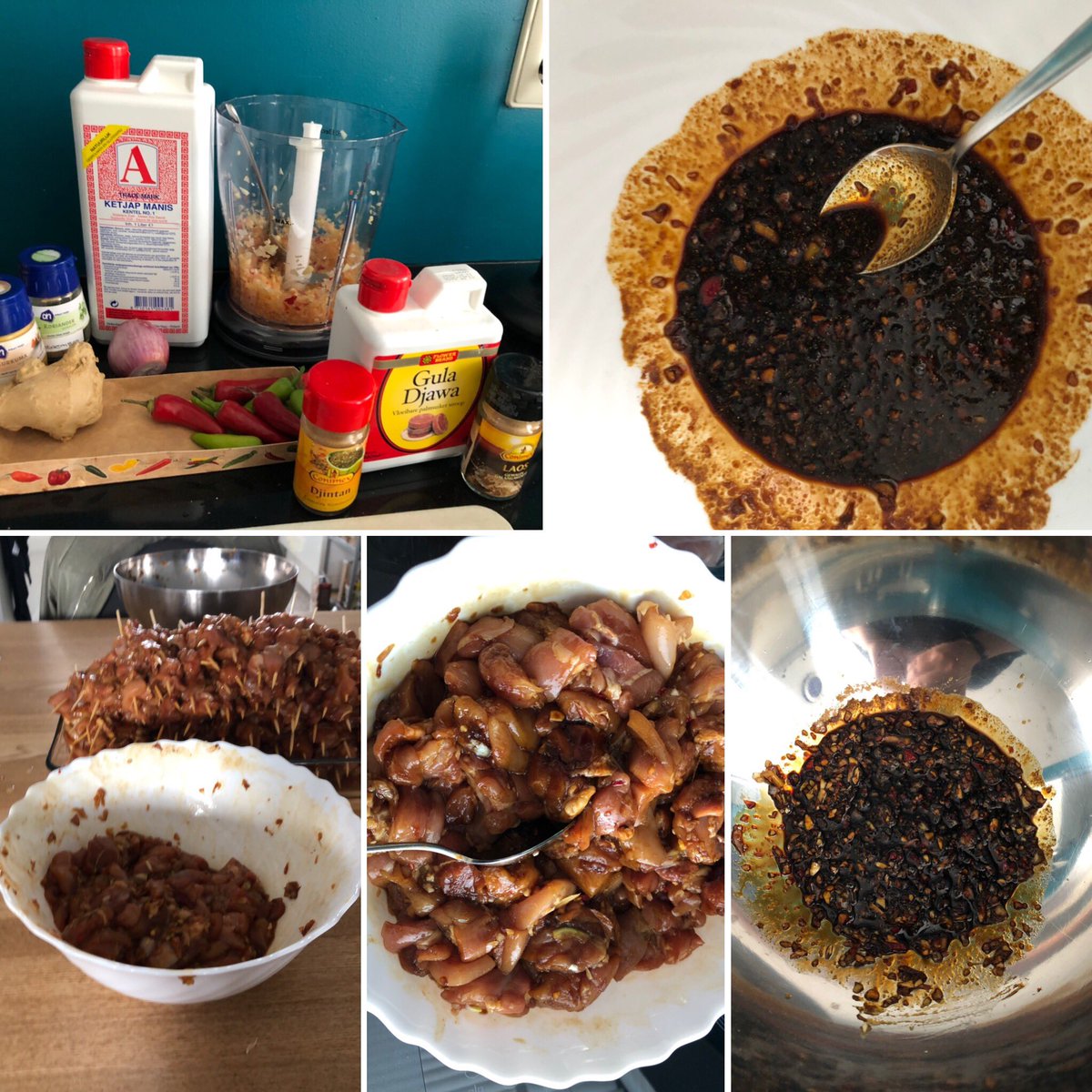 me_nouky's tweet photo. Voorbereiding ACT team #Roparun #sateh #bbq #indo #indofood #altijdgoed https://t.co/02pRpj9QxK