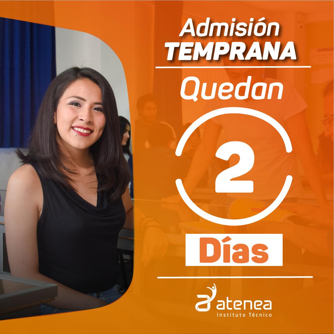 AteneaInstituto's tweet photo. Falta poco!!! aprovecha nuestra OFERTA del 10% de descuento, inscríbete hasta el sábado 8 de junio en nuestros cursos de:
▪️Diseño para medios impresos
▪️Hardware e informática
Cursos de capacitación con alta demanda laboral. https://t.co/Vvfq2Q35h5