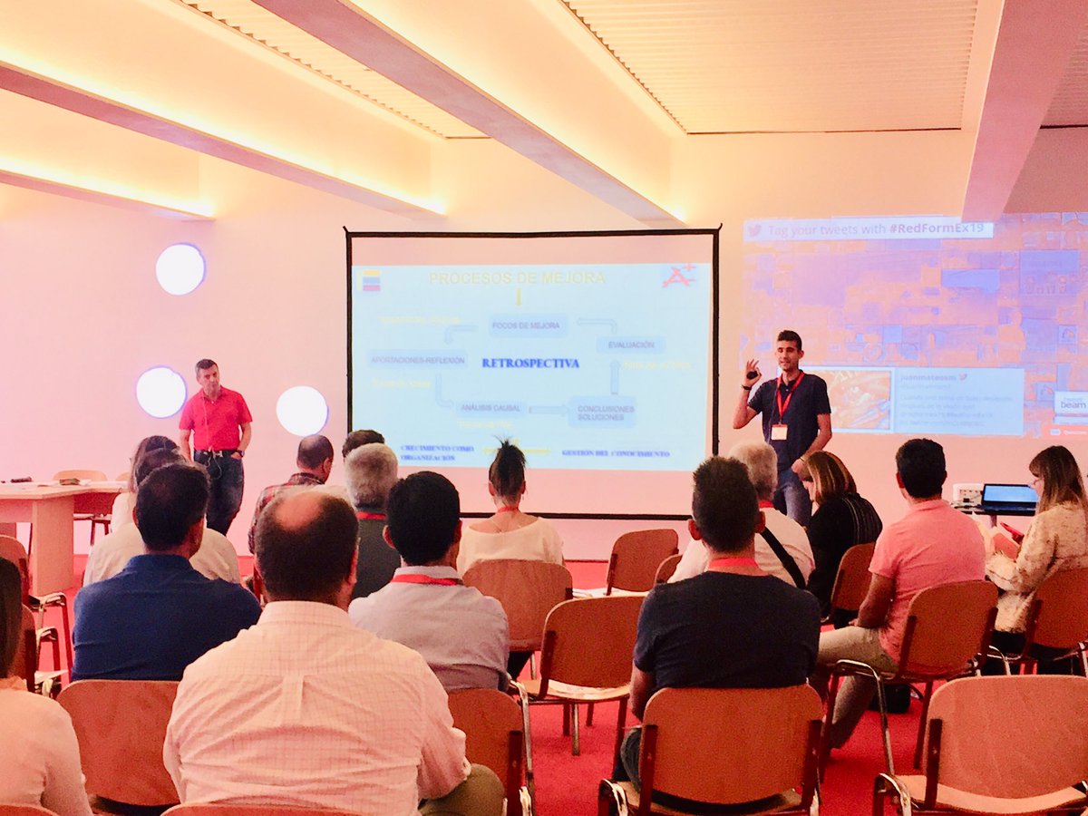 cprjaraiz's tweet photo. Reto conseguido para el foco de mejora: “Abrir los espacios formativos fuera de los  CPRs” 🙌🏻 Foco-Equipazo A+++ UPE Cáceres #RedFormEx19 https://t.co/tGp3ZTtvO0