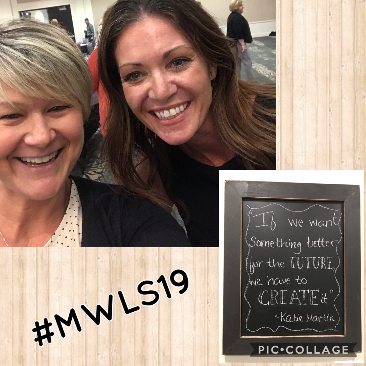 chrissybug24's tweet photo. This quote has been hanging in my kitchen since January: “If we want something better for the future, we have to create it.” @katiemartinedu #LCInnovation #futureisbrighter

I’m so thankful for the opportunity to explore my “why” and how that impacts my “what” #MWLS19 https://t.co/PQeKydIDAn