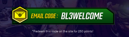 Shift Codes Ar Twitter Borderlands Vip Code For 250 Points Bl3welcome Redeem On T Co O0hglxrtsm