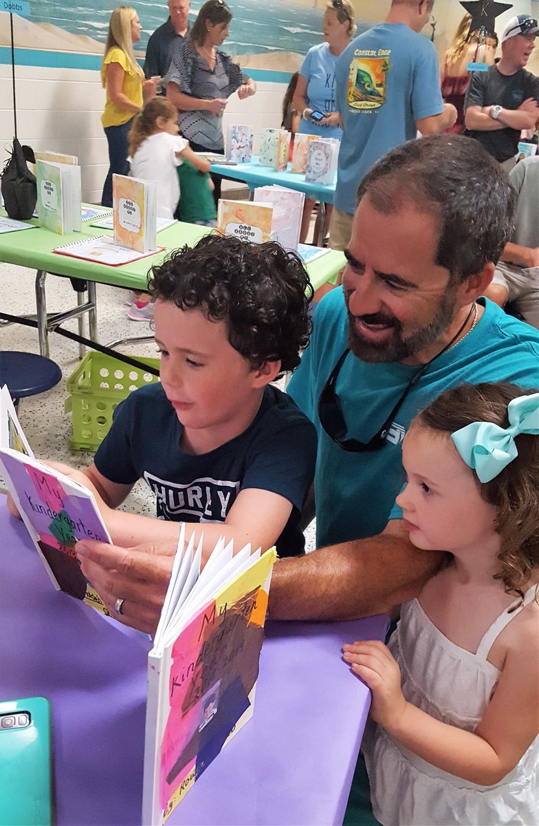 CookePrincipal's tweet photo. Another fabulous Young Authors' Night! Love the joy of students sharing their stories! @BeachSupe @CookeesLit @CourtBoyce18 @WTCookeSchool https://t.co/laZLL48Pqn