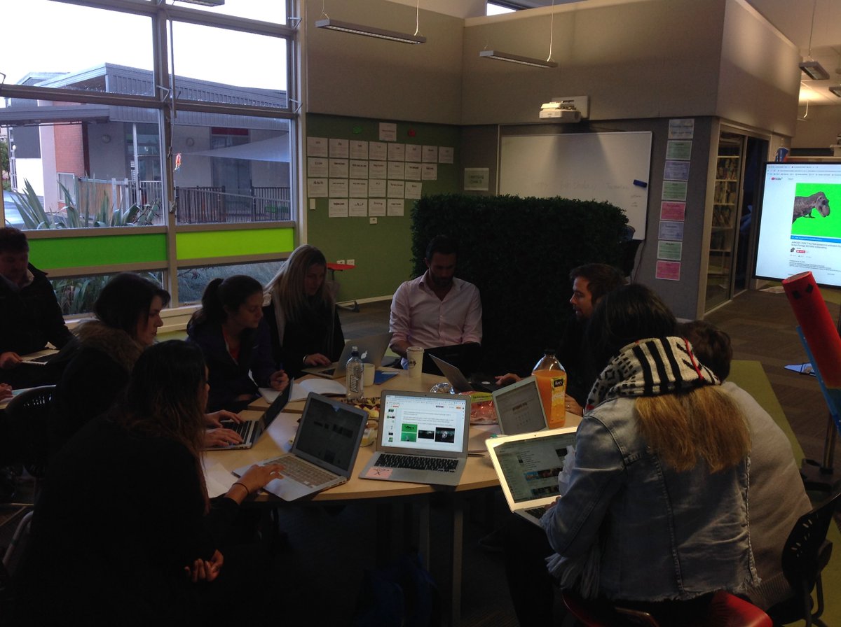 naomi_toland's tweet photo. Great techie breakie building knowledge about how we can use the green screen when using Imovie #SFSTeachervoice #SFSTakeaction #learncreateshare 

How have you been introducing digital technologies into your curriculum?  

@StonefieldsSch @clusternz #EduTwitter #buzzinbrains https://t.co/ZQoR1bEM8c
