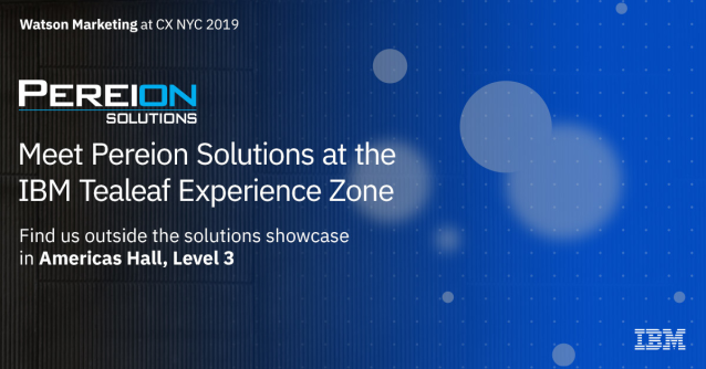 sfjohnz's tweet photo. Attending #CXNYC? Learn how to get the most out of Tealeaf with experts from @pereion at the IBM Tealeaf Experience Zone. #WatsonMarketing https://t.co/Vj5dJbruvr https://t.co/XjrYF7OuTk