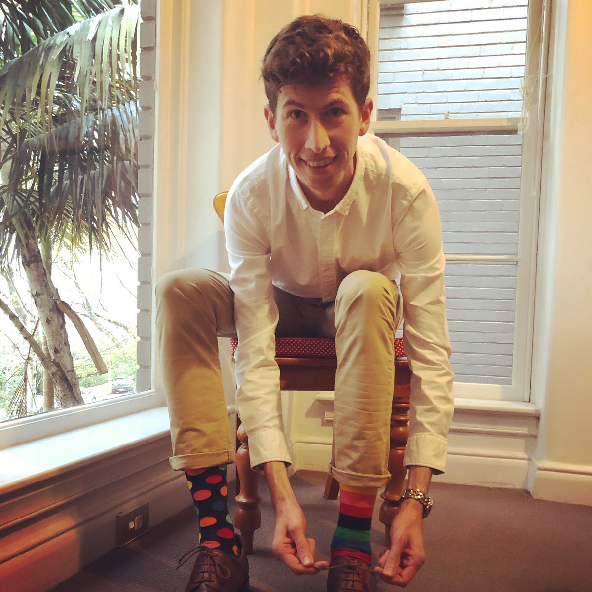 venessb's tweet photo. Can’t wait to see all the #CrazySocks4Docs on Twitter and around the hospital today! Thanks again to @gdtoogood for your initiative and to the Abbott family for your advocacy. Chloe would be so proud of you. Hope we reach even more countries this year! #MH4Docs https://t.co/D7mRtk0FRa