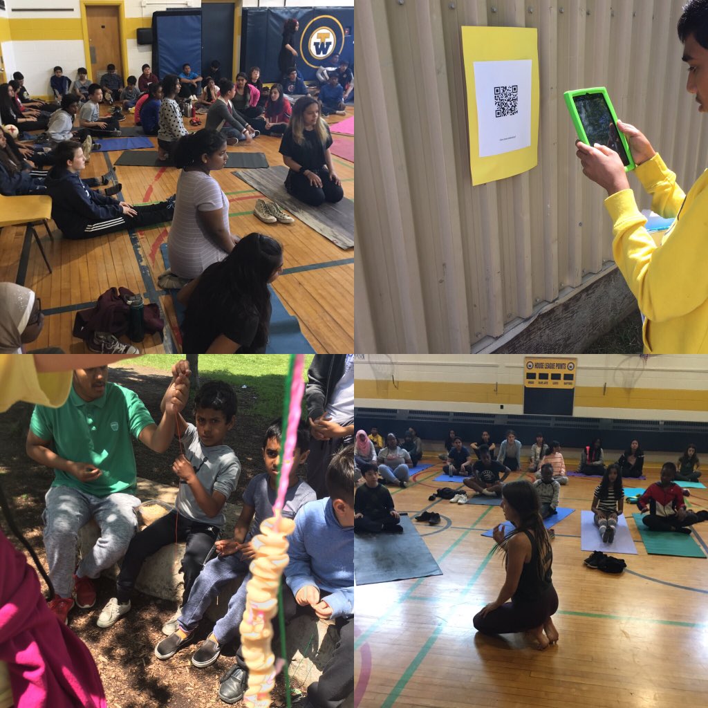mmewhite217's tweet photo. @TWPublicSchool #treeforme was a huge success! Ss love @BeeCityCanada station, #STEM nature art, @theKindnessrock painting, #cherrios bird feeders, #moderndayyoga & thanks to Amy @TOParksandTrees 🐝🌳 https://t.co/KzTU32jTsN