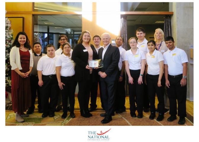 MaryVYoung's tweet photo. Congratulations to the 2019 National Conference Center interns!  You have achieved your goal of being competitively employed!  Thank you to The National Conference Center for being a fantastic host business, and many thanks to the mentors at The National! https://t.co/9XBsSGwq0b